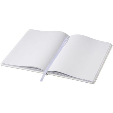 Spectrum A5 notebook with blank pages White - 1 Bounce Creative Designs