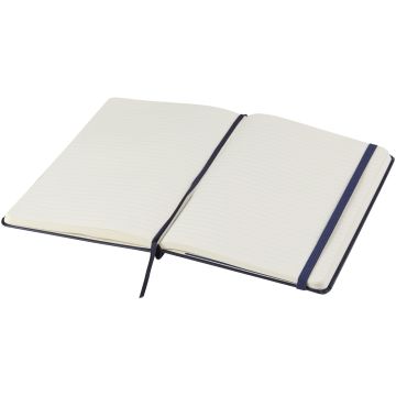 Classic L hard cover notebook  ruled Prussian blue - 1 Bounce Creative Designs