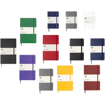Classic L hard cover notebook  ruled Slate grey - 1 Bounce Creative Designs