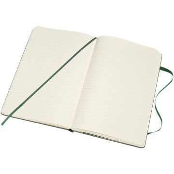 Classic L hard cover notebook  ruled Myrtle green - 1 Bounce Creative Designs
