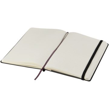 Classic PK hard cover notebook  ruled Solid black - 1 Bounce Creative Designs