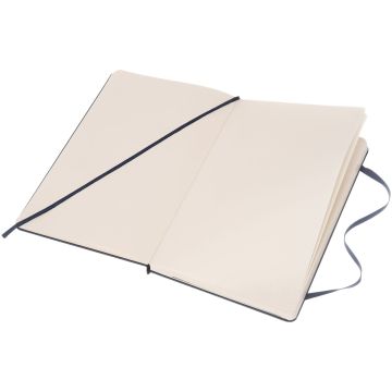 Classic L hard cover notebook  plain Sapphire blue - 1 Bounce Creative Designs