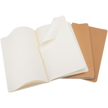 Cahier Journal L  plain Kraft brown - 1 Bounce Creative Designs