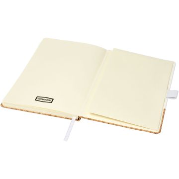 Evora A5 cork thermo PU notebook White - 1 Bounce Creative Designs