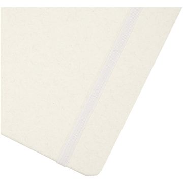 Bass A5 recycled hard cover notebook with lined pages