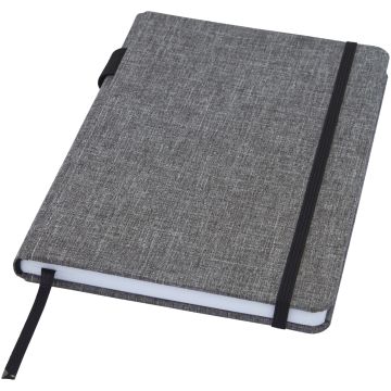 Promotional Marksman Orin Notebook A5 Eco Recycled RPET Grey