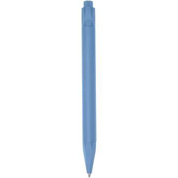 Terra corn plastic ballpoint pen Blue - 1 Bounce Creative Designs