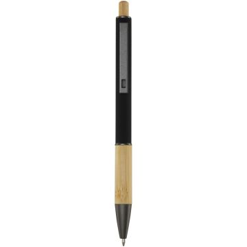Darius recycled aluminium ballpoint pen black ink
