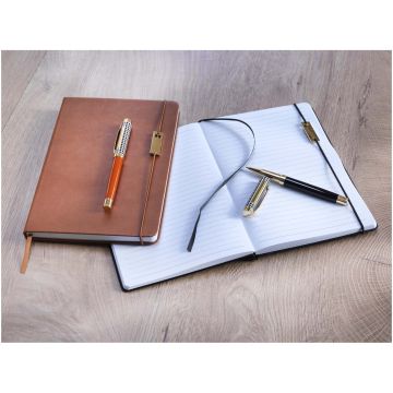 Legato A5 notebook and rollerball pen set (blue ink)