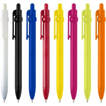 Fidget recycled plastic ballpoint pen (black ink)