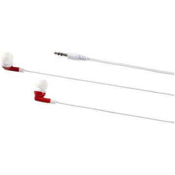 Rebel earbuds Red  white - 1 Bounce Creative Designs