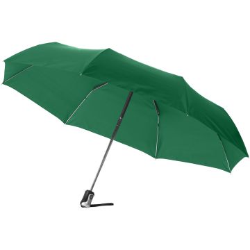 Alex 215 foldable auto openclose umbrella Green - 1 Bounce Creative Designs