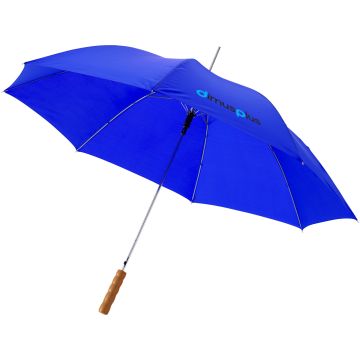 Lisa 23 auto open umbrella with wooden handle Royal blue - 1 Bounce Creative Designs