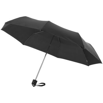 Ida 215 foldable umbrella Solid black - 1 Bounce Creative Designs