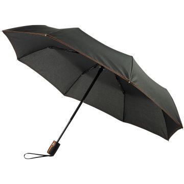 Starkmini 21 foldable auto openclose umbrella Orange - 1 Bounce Creative Designs