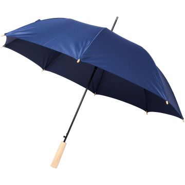 Alina 23 auto open recycled PET umbrella Navy - 1 Bounce Creative Designs