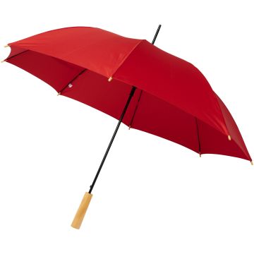 Alina 23 auto open recycled PET umbrella Red - 1 Bounce Creative Designs