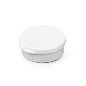 Plastic Audio Headphones In Plastic Case