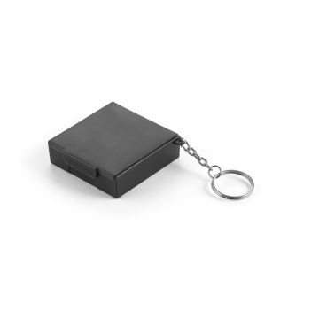 11147. Keyring Box with keyring Black