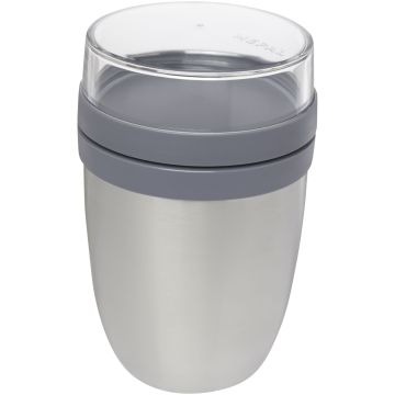Mepal Ellipse Insulated Lunch Pot Silver - 1 Bounce Creative Designs