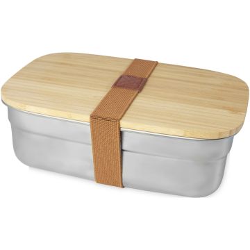 Tite Eco Stainless Steel Lunch Box with Bamboo Lid