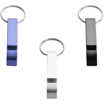 Tao bottle and can opener keychain Solid black - 1 Bounce Creative Designs