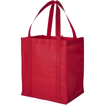 Liberty bottom board nonwoven tote bag Red - 1 Bounce Creative Designs