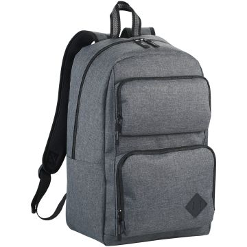 Graphite Deluxe Laptop Backpack 20L Heather grey - 1 Bounce Creative Designs