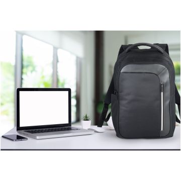 Vault RFID 15 laptop backpack Solid black - 1 Bounce Creative Designs