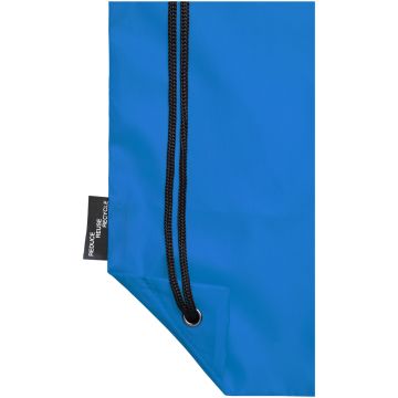 Oriole RPET drawstring backpack 5L Process blue - 1 Bounce Creative Designs