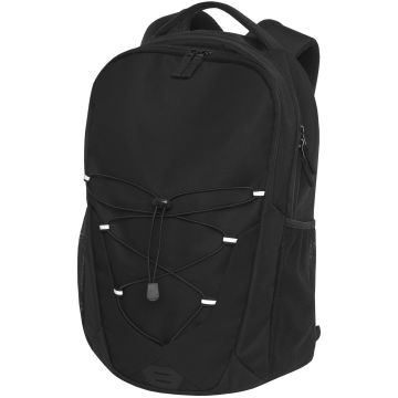Trails backpack Solid black - 1 Bounce Creative Designs