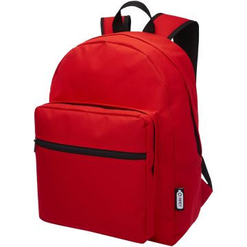 Retrend RPET backpack 16L Red - 1 Bounce Creative Designs
