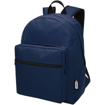Retrend RPET backpack 16L Navy - 1 Bounce Creative Designs
