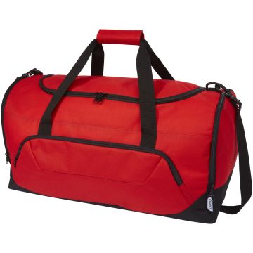 Retrend RPET duffel bag 40L Red - 1 Bounce Creative Designs