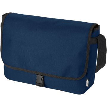 Omaha RPET shoulder bag 6L Navy - 1 Bounce Creative Designs
