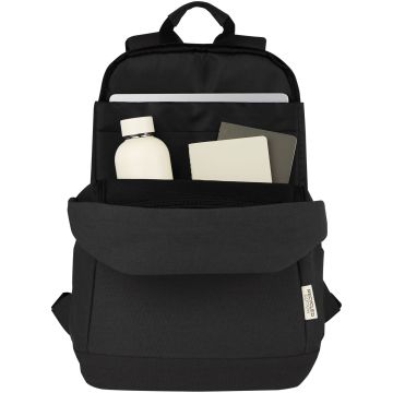 Joey 15.6" GRS Recycled Canvas Anti-Theft Laptop Backpack 18L