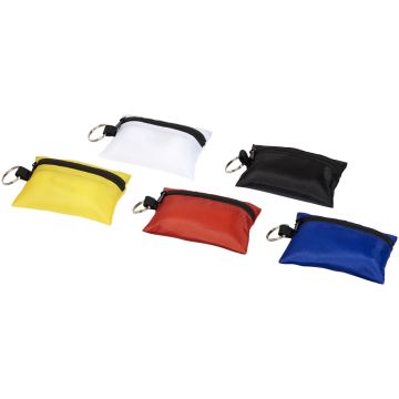 Valdemar 16piece first aid keyring pouch Royal blue - 1 Bounce Creative Designs