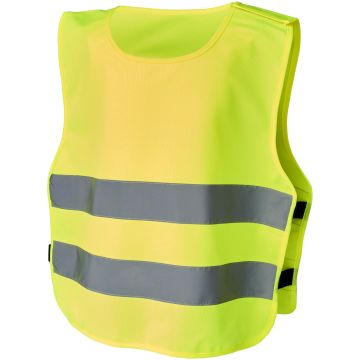 Kids Hi Vis Safety Vest XXS 36 Years Odile  Neon yellow - 1 Bounce Creative Designs