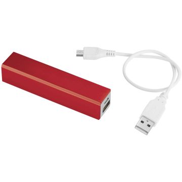 Volt 2200 mAh power bank Red - 1 Bounce Creative Designs