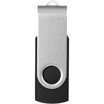 Rotatebasic 32GB USB flash drive Solid black - 1 Bounce Creative Designs