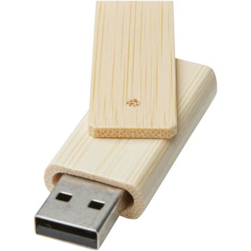Eco Rotate Bamboo USB Flash Drive 8GB