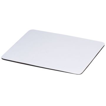 Pure Mouse Mat With Antibacterial Additive White - 1 Bounce Creative Designs
