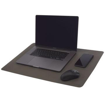 Hybrid Desk Pad Extra Large Mouse Mat Dark grey - 1 Bounce Creative Designs