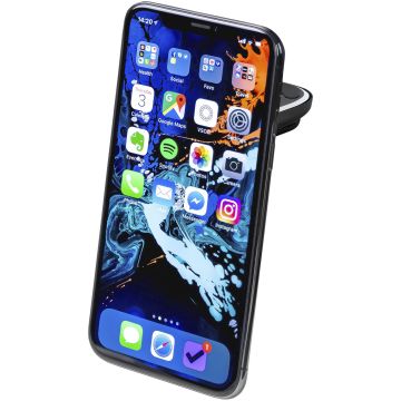 Aero magnetic phone holder Solid black - 1 Bounce Creative Designs