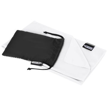 Raquel cooling towel made from recycled PET White - 1 Bounce Creative Designs