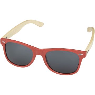 Sun Ray bamboo sunglasses Red - 1 Bounce Creative Designs