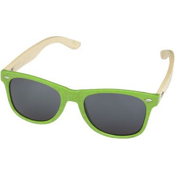 Sun Ray bamboo sunglasses Lime green - 1 Bounce Creative Designs