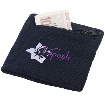 Brisky Sports Wristband With Zippered Pocket - 2 Bounce Creative Designs