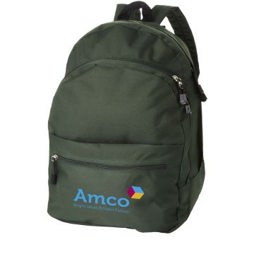 Trend 4compartment backpack 17L Forest green - 1 Bounce Creative Designs