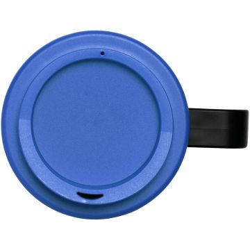 BriteAmericano grande 350 ml insulated mug Solid black  mid blue - 1 Bounce Creative Designs